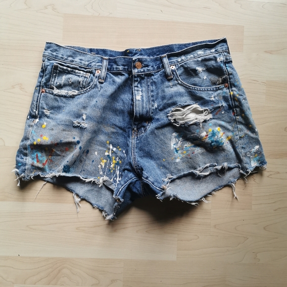 Ralph Lauren Jean Shorts size 32 - Picture 2 of 6